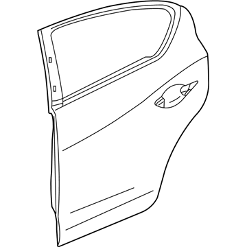 Acura 67510-TX6-A81ZZ Panel Component (Dot)