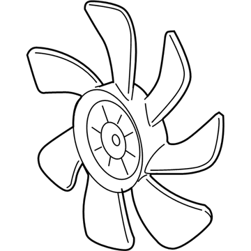 Acura 38611-RJA-J01 Cooling Fan (Denso)