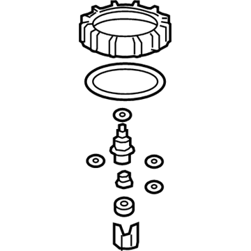 2016 Acura TLX Fuel Pressure Regulator - 17052-TZ7-A00