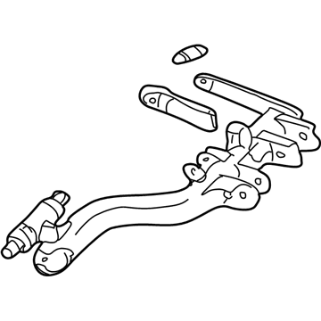 2003 Acura RSX Trailing Arm - 52371-S6M-A01