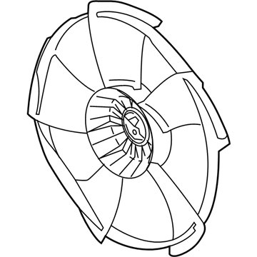 2021 Acura RDX Cooling Fan Assembly - 19020-6A0-A01