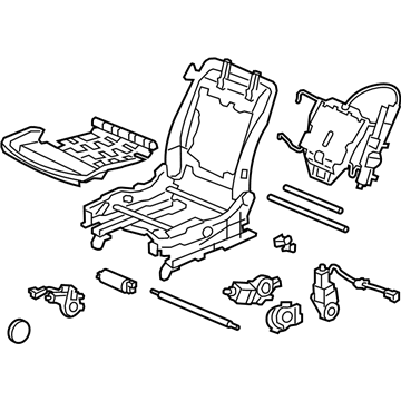 Acura 81126-SJA-A04 Frame, Right Front Seat