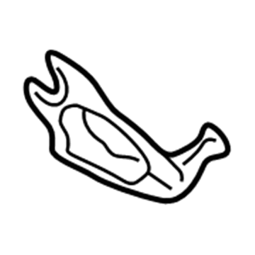 46437-S5A-J00 Acura Bracket, Right Rear Brake Hose Illustration 1 of 1