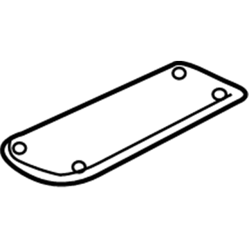 46435-SK7-010 Acura Bracket, Right Rear Brake Hose (Disk) Illustration 1 of 1