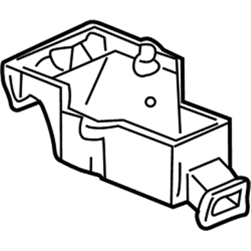 Acura 79105-S0K-A01 Outlet, Heater