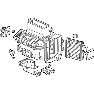 Acura 79100-S0K-A41 Heater Unit