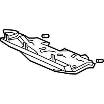 Acura 77346-TL0-G01 Cover Assembly, Passenger (Lower)