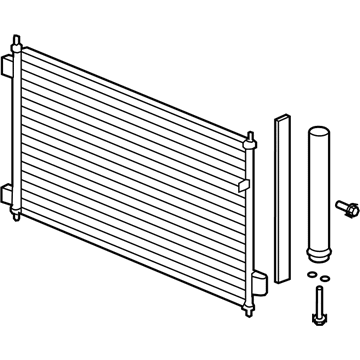 Acura 80110-SZN-A02 Condenser Assembly