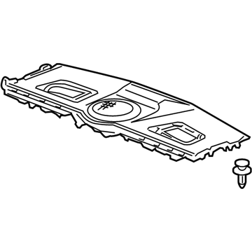 Acura 84502-TL0-G13ZB Tray Assembly, Rear (Premium Ivory)