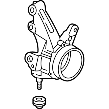 Acura 51215-S6M-010 Left Front Knuckle