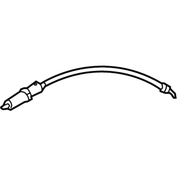 2010 Acura TL Fuel Door Release Cable - 74411-TK4-A01