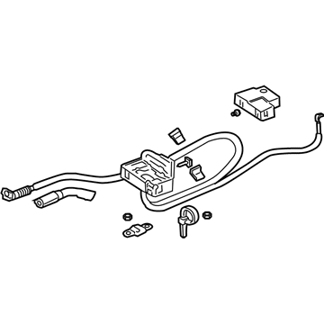 2009 Acura RL Battery Cable - 32410-SJA-A03