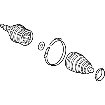 Acura RL CV Joint - 44014-SZ3-C62