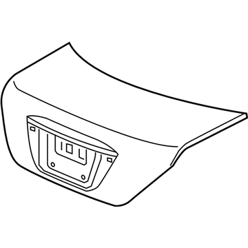 Acura 68500-SJA-A93ZZ Lid, Trunk (Dot)