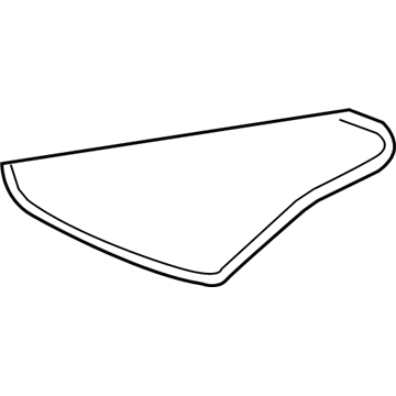 Acura 74865-SJA-013 Weatherstrip, Trunk Lid