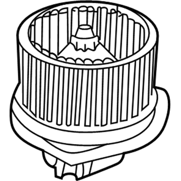 Acura 79310-S0K-A01 Fan Motor Assembly