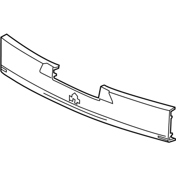 Acura 71570-T3R-A00 Rear Bumper Absorber