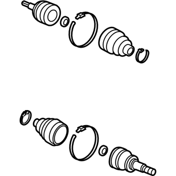 Acura 44014-STX-A03 Outer Cv Joint Set Outboard