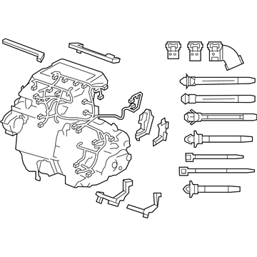 Acura 32110-RWC-A52 Wire Harness, Engine