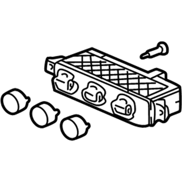 91711-R9G-003 Acura Cover, Connector (Wpc 6P 090 F) (L) Illustration 1 of 1
