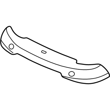 Acura 71170-SL0-020 Absorber, Front Bumper