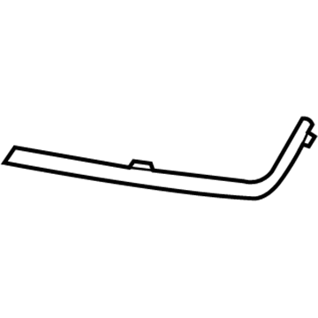 Acura 71126-TK4-A00 Left Front Bumper Mesh Cross (Lower) Bar