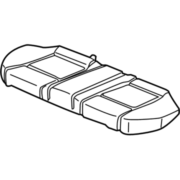 Acura 82132-SEP-A00 Pad & Frame, Rear Seat Cushion