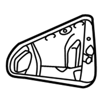 Acura 72322-TZ3-A01 Barrier A, Right Front Do