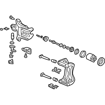 1994 Acura NSX Brake Caliper - 43210-SL0-013