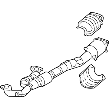 Acura MDX Catalytic Converter - 18150-5MJ-A50