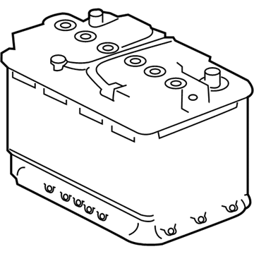 2017 Acura MDX Battery - 31500-TZ7-AGM100M