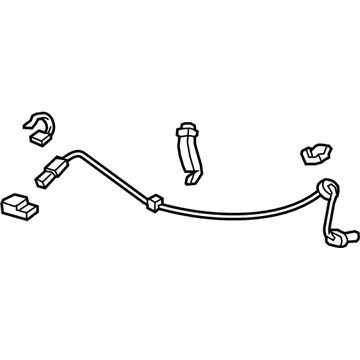 Acura 57470-TZ6-A02 Sensor Assembly, Right Rear