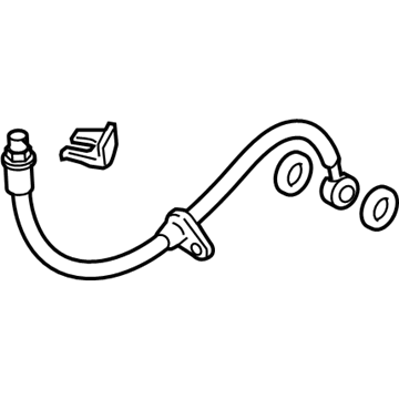 2016 Acura MDX Brake Line - 01466-TZ5-A01