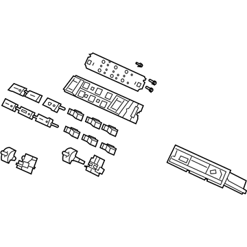 Acura RL Blower Control Switches - 79600-SJA-A01ZA