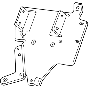 Acura 39533-SZ3-A91 Stay, Roof Modulator