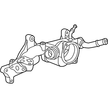 2017 Acura MDX Thermostat Housing - 19410-58K-H00