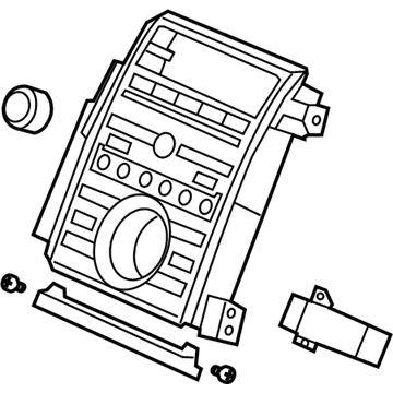 Acura 39179-SJA-A32ZB Panel (Dark Silver) (Clarion)