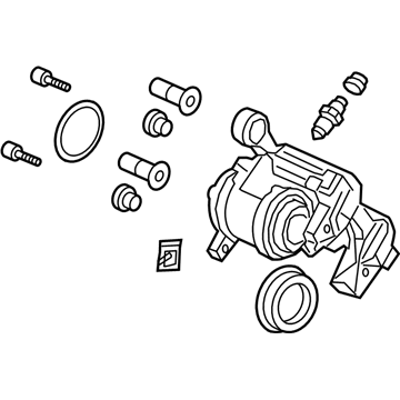 Acura RDX Brake Caliper - 43018-TJB-A02