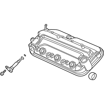 Acura 12310-RKG-000 Front Cylinder Head Cover Assembly