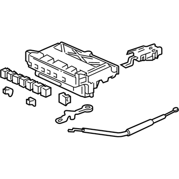 Acura 79500-ST7-A51ZA Control Assembly, Heater (Graphite Black)