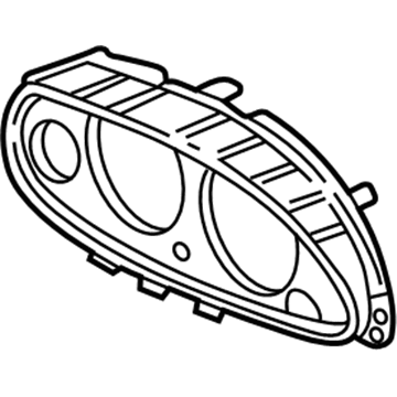 1995 Acura Integra Gauge Trim - 78155-ST7-A81