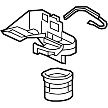 Acura 17248-RK1-A00 Splash Separator Assembly