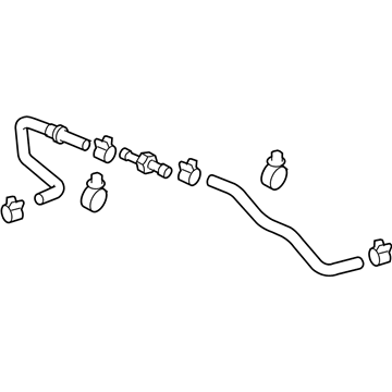 2007 Acura MDX Brake Booster Vacuum Hose - 46402-STX-A02