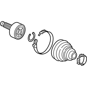 Acura TLX CV Joint - 44014-TZ3-315