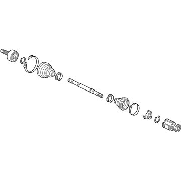 Acura 44305-TZ3-A01 R Driv Shaft Assembly