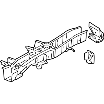 Acura 65660-SZN-A00ZZ Frame Complete Left, Rear