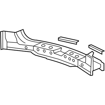 Acura 65750-STX-A00ZZ Crossmember, Rear Floor