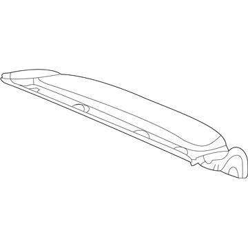 Acura 84630-TK4-A00ZA Lining, Trunk Lid (Gray Eleven)
