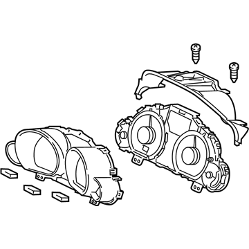 Acura 78100-SZN-A02 Combination Meter Assembly