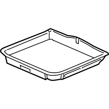 Acura 84529-TL4-A01ZA Bucket, Floor (Lower) (Gray Eleven)